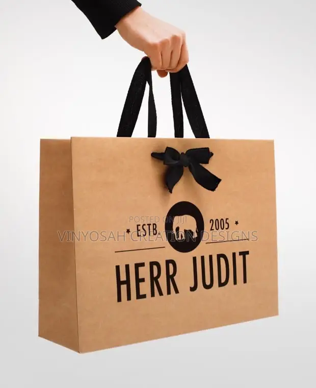 Paper Bag Design With Printing