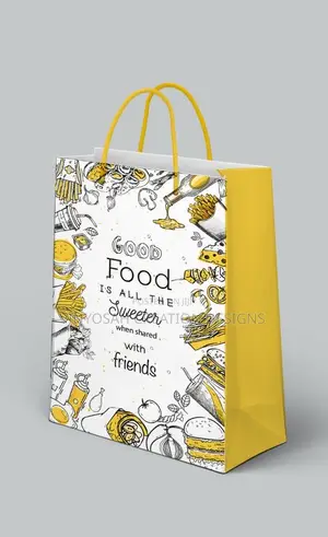 Paper Bag Design With Printing