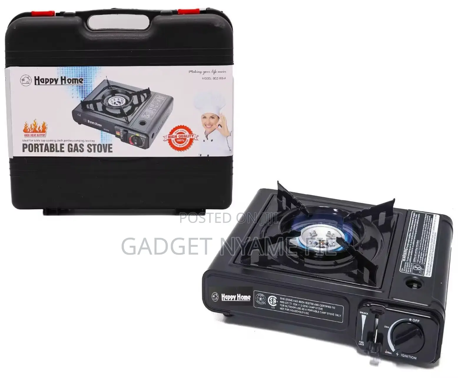 Happy Home Portable Gas Stove