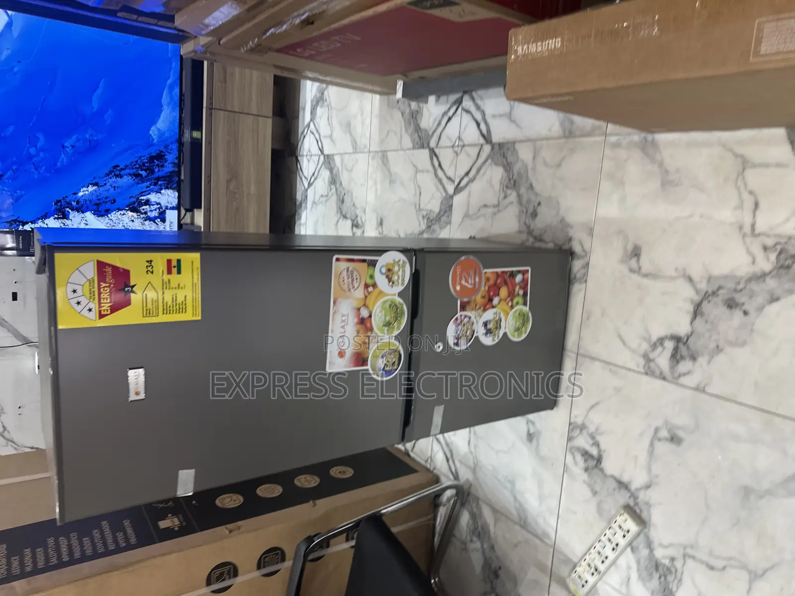 Chill Master Double Door Fridge Galaxy 200bf