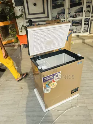 Chill Master Gold Color Chest Freezer 200l Nasco Single Door