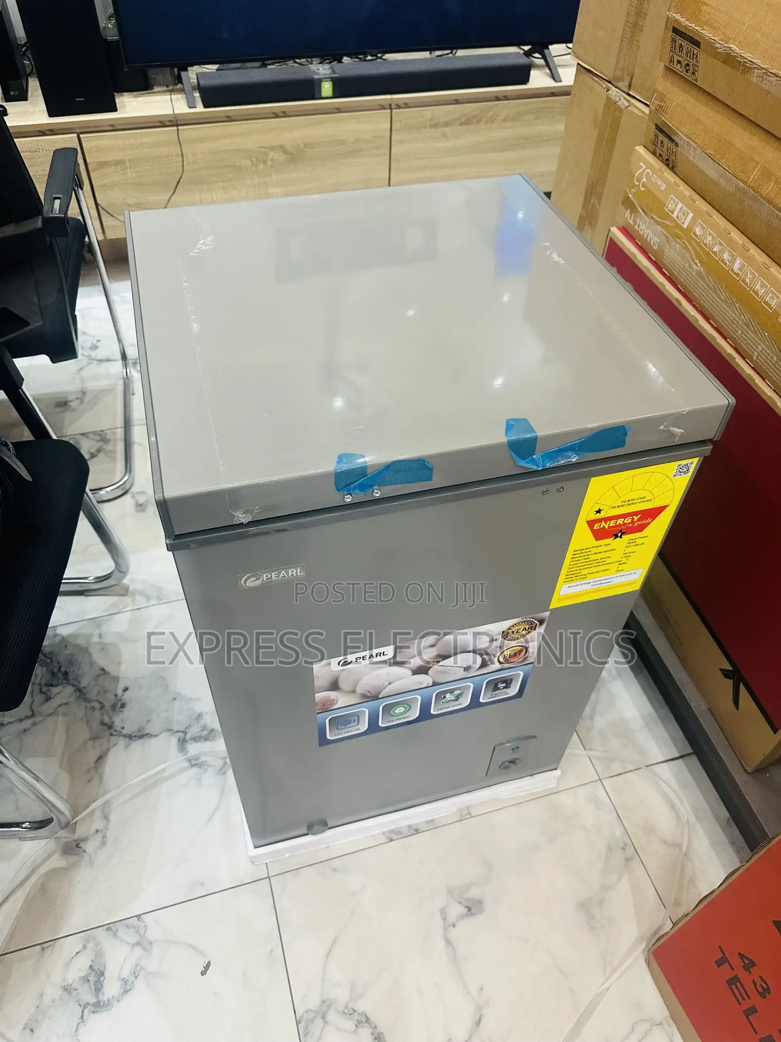 Chill Master Chest Freezer 100L Pearl 