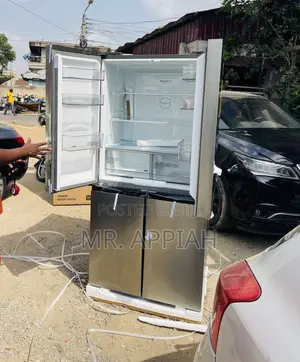 Upgrade Your Kitchen With Midea 4 Door Side by Side Fridge.