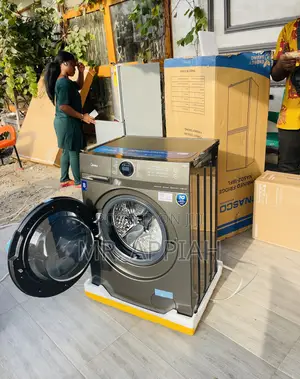 Smart Inverter Midea 8kg Front Load Washing Machine.