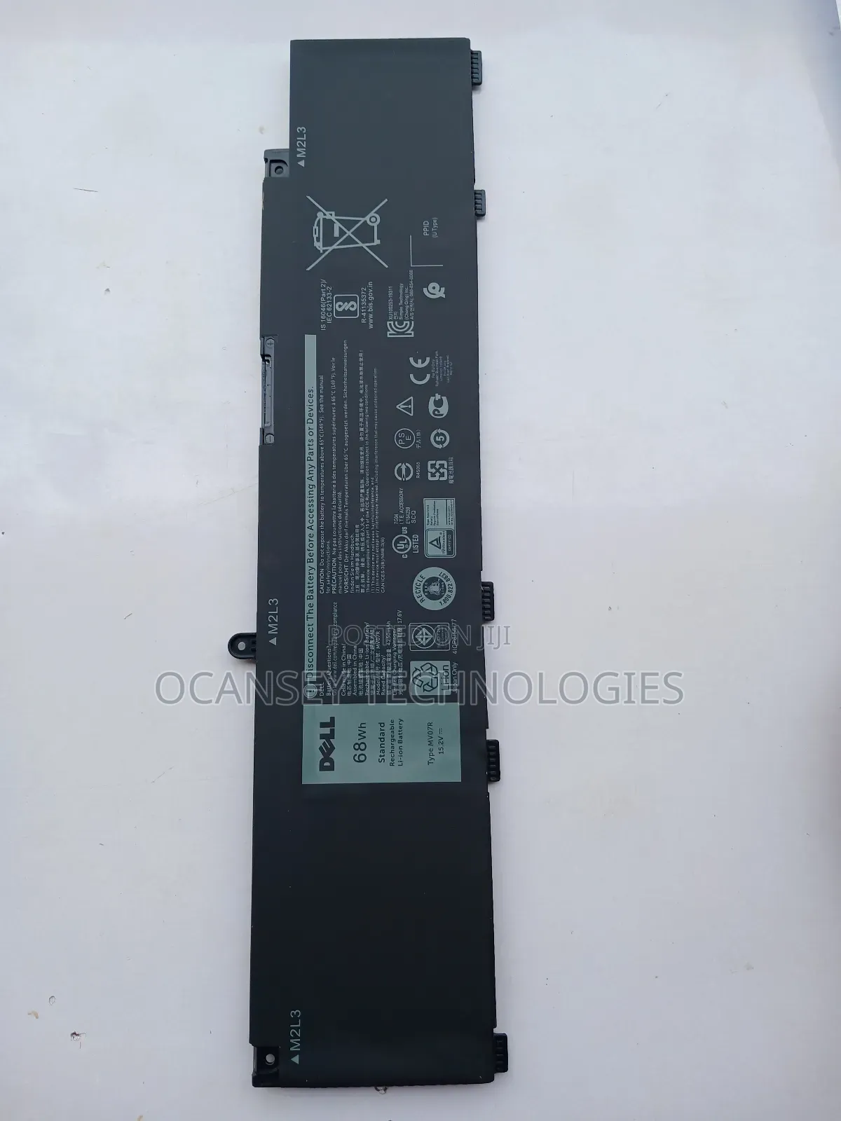 Original Dell Mv07r Battery For G3 15 3500 3590 G5 5500