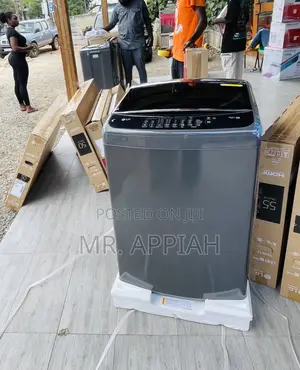 Quiet Operation LG 16kg Top Load Smart Washing Machine.