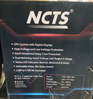 NCTS-Avr3000va