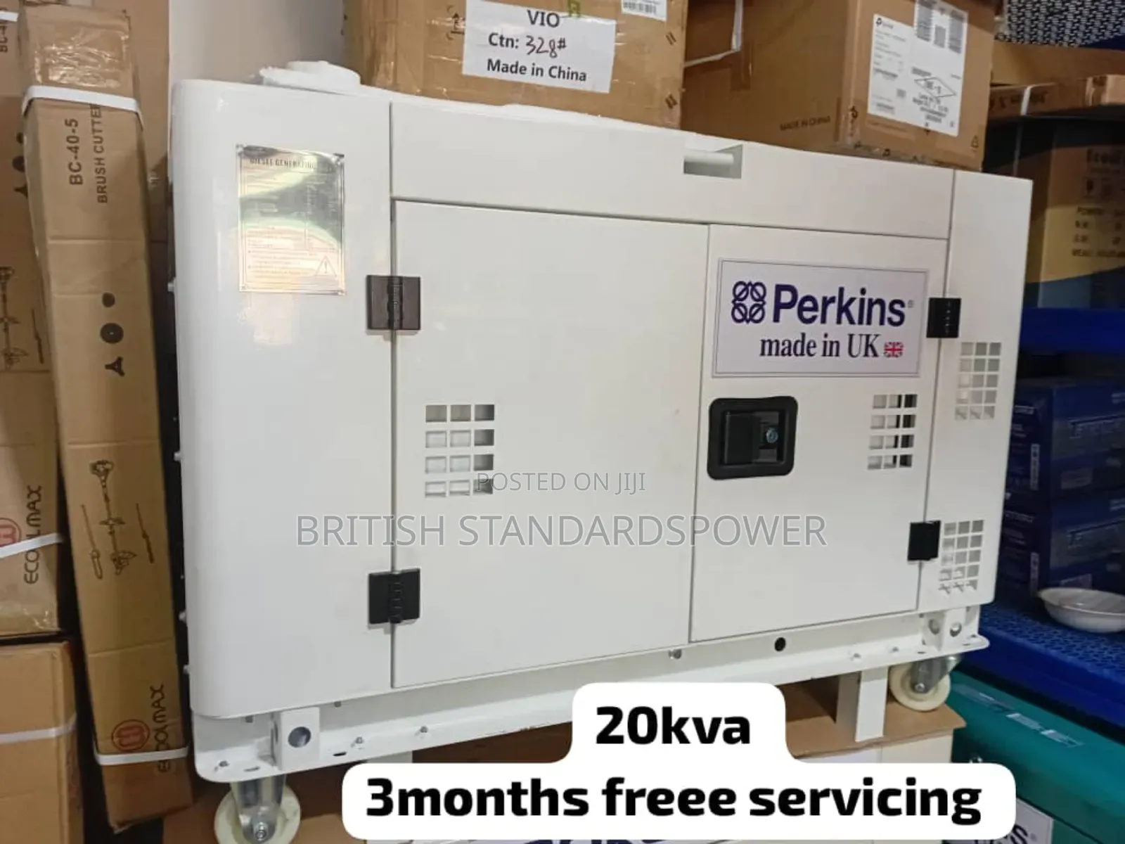 High Rated 20kva Genset With Air Coolant Engine