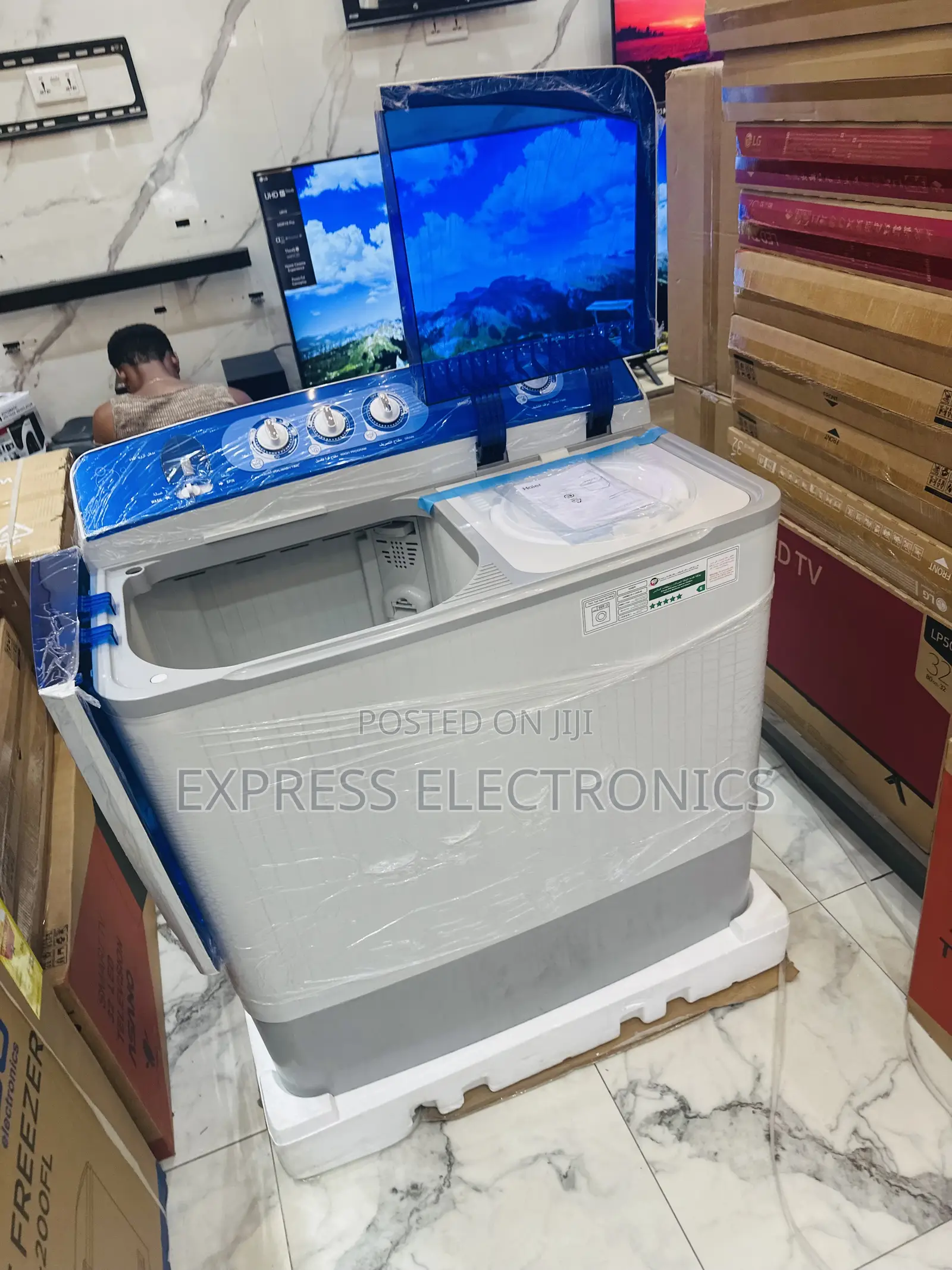 Hand Washing Wave Effect Haier 18kg Topload