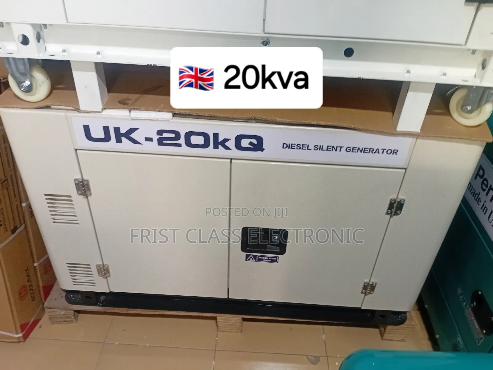 British Machine 20kva Silent Disel Engine 20kva