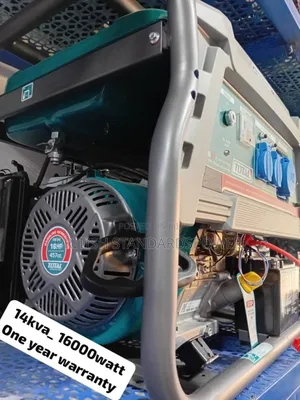 14kva Petrol Genset With 100% Copper Coil Alternator