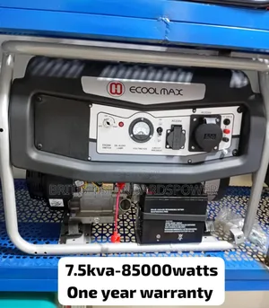7.5kva High Duty Genset With Oil Alert Lamp