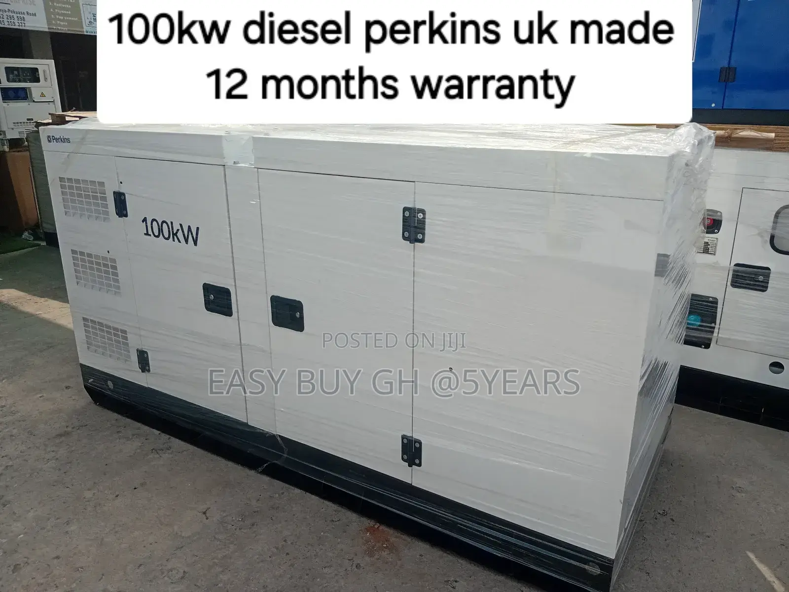 Massive 100kw Diesel Generator 100kw Silent Perkins Gen Set