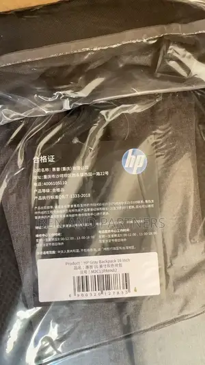 Original HP Gray Laptop Backpack 16”