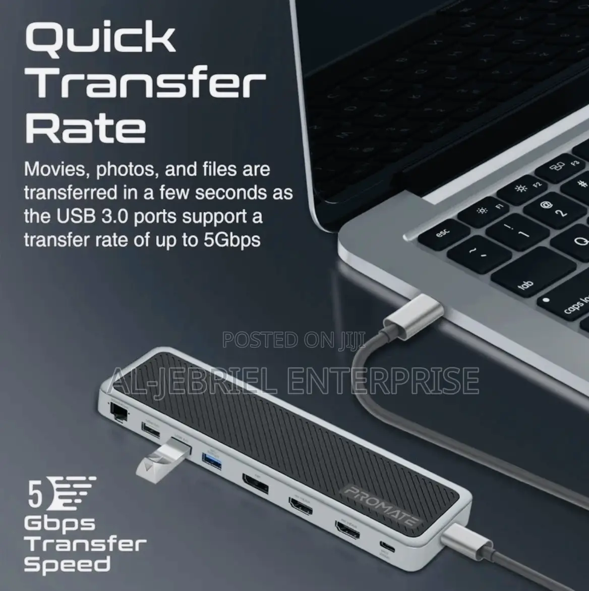 Promate USB-C Hub (APEXHUB-MST)