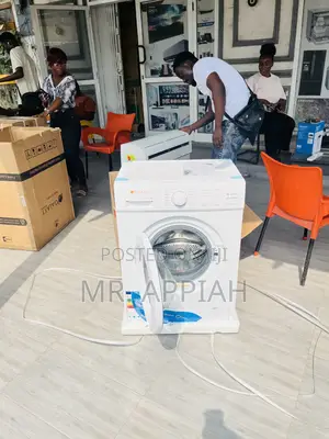 Efficient Galaxy 6kg Front Load Washing Machine(White).