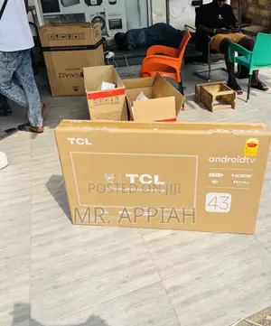 Sealed in Box TCL 43s4500 43” FHD Smart Screen Television.