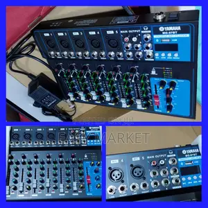 Raw 7 Channels Yamaha Mixer