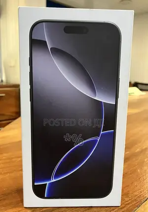 New Apple iPhone 16 Pro Max 256 GB Black