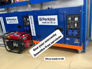Powerful Emergency Perkins Power Supply 15kva Generator