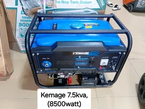 7.5kva Kemage Petrol Generator Pull Start 8500watt New