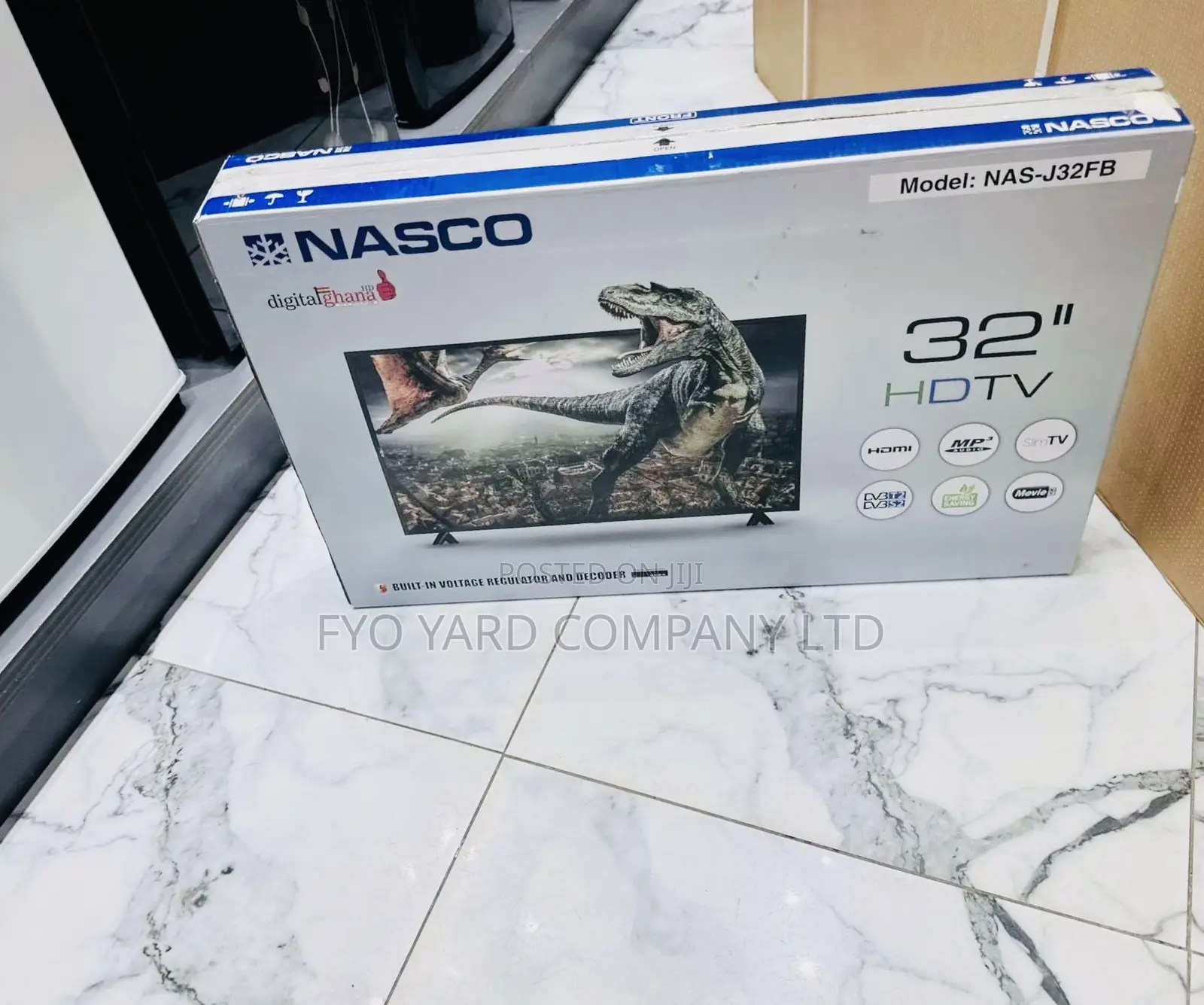Experience Hd Display on Nasco 32 Led Bright Picture Tv