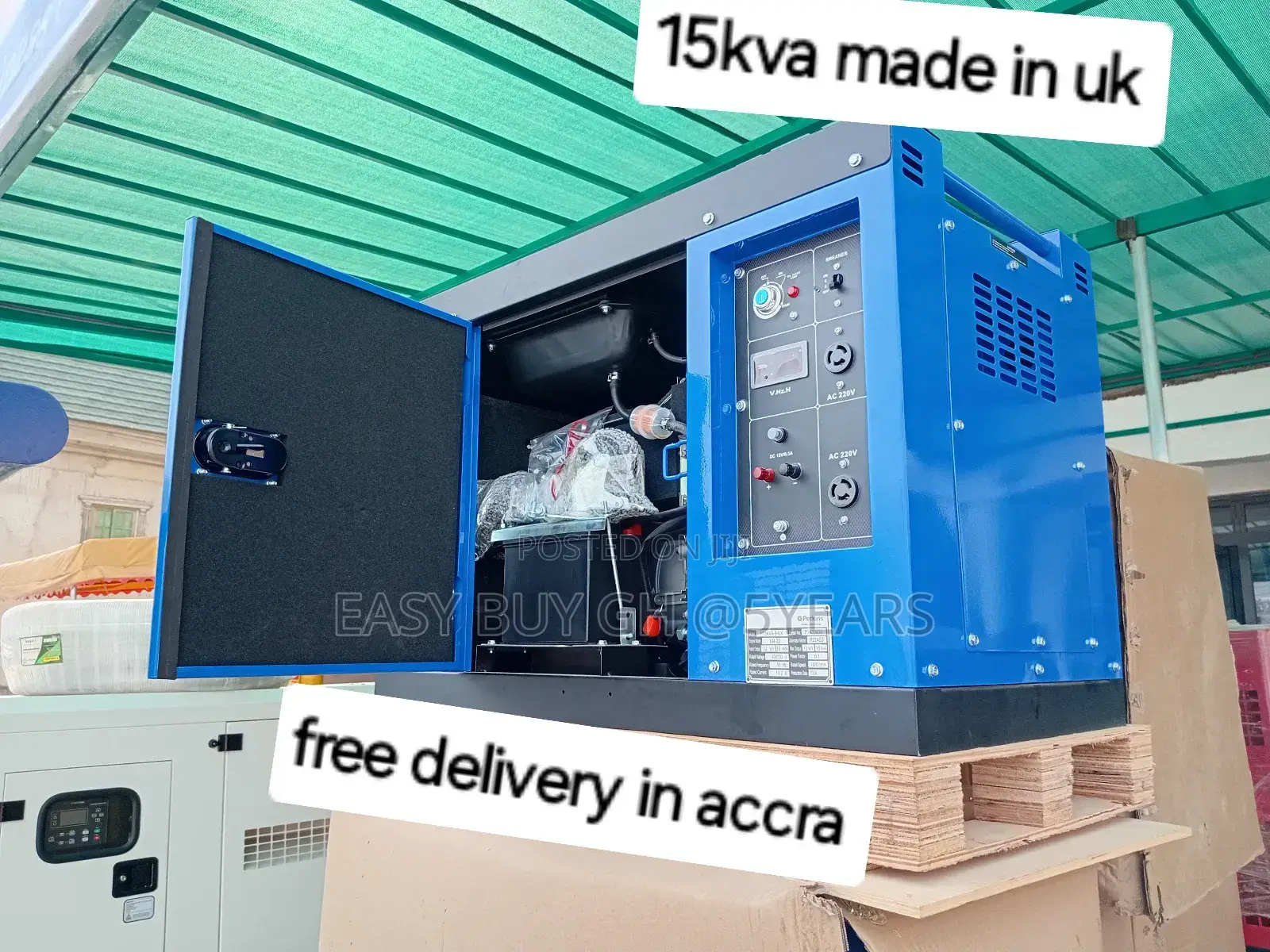Exquisite 15kva Perkins Diesel Generator 13kw 15kva
