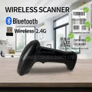Wireless Barcode Scanner 2D Bluetooth + USB 2.4G A1