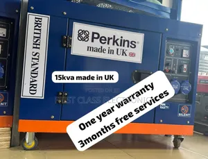 230/240v Perkins Diesel Engine 15kva 16500wax Silent 15kva