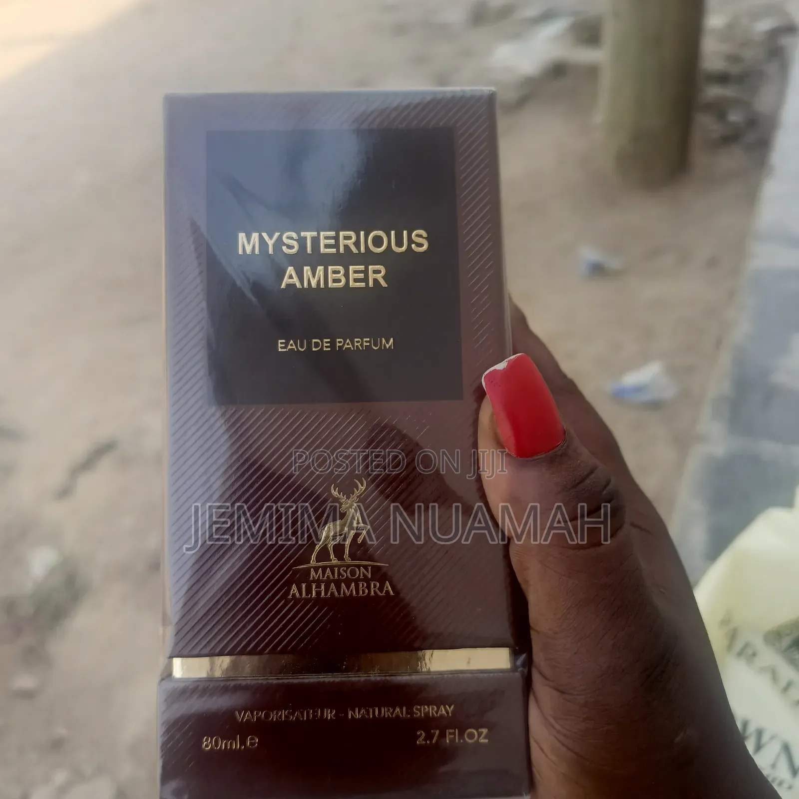 Mysterious Amber Perfume by Maison Alhambra