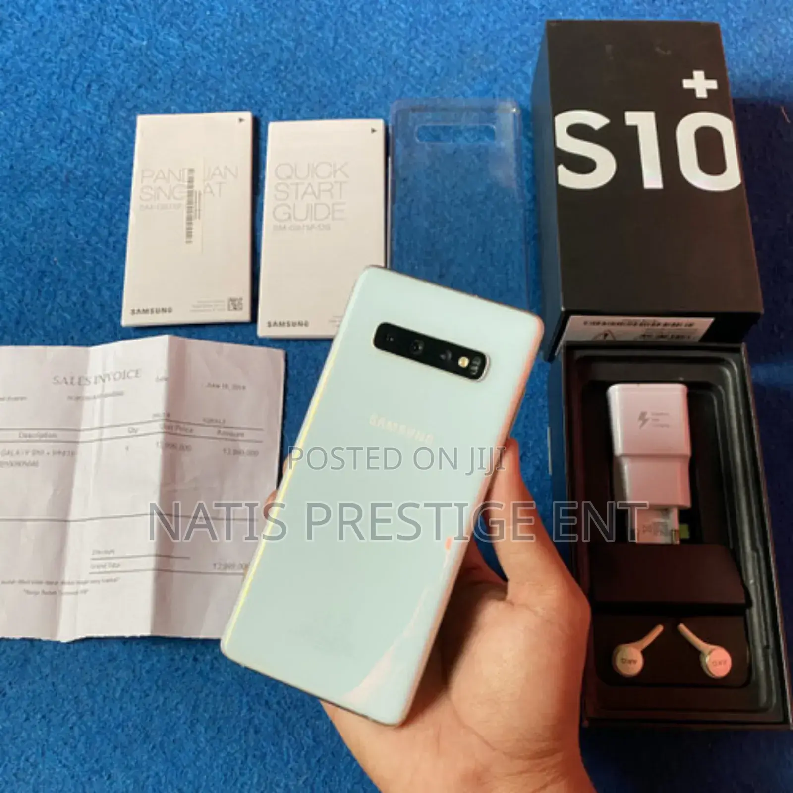 New Samsung Galaxy S10 Plus 128 GB White