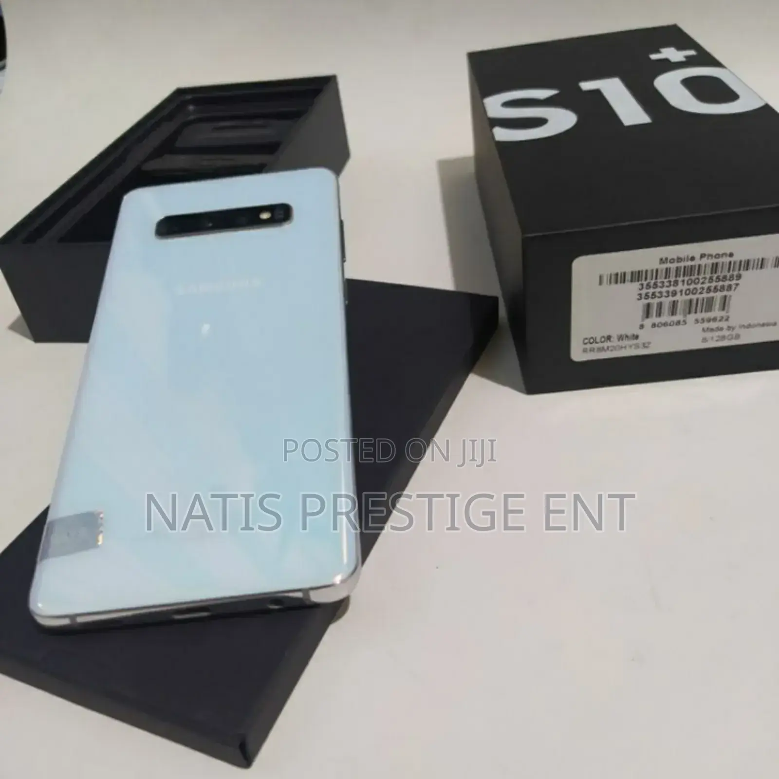 New Samsung Galaxy S10 Plus 128 GB White