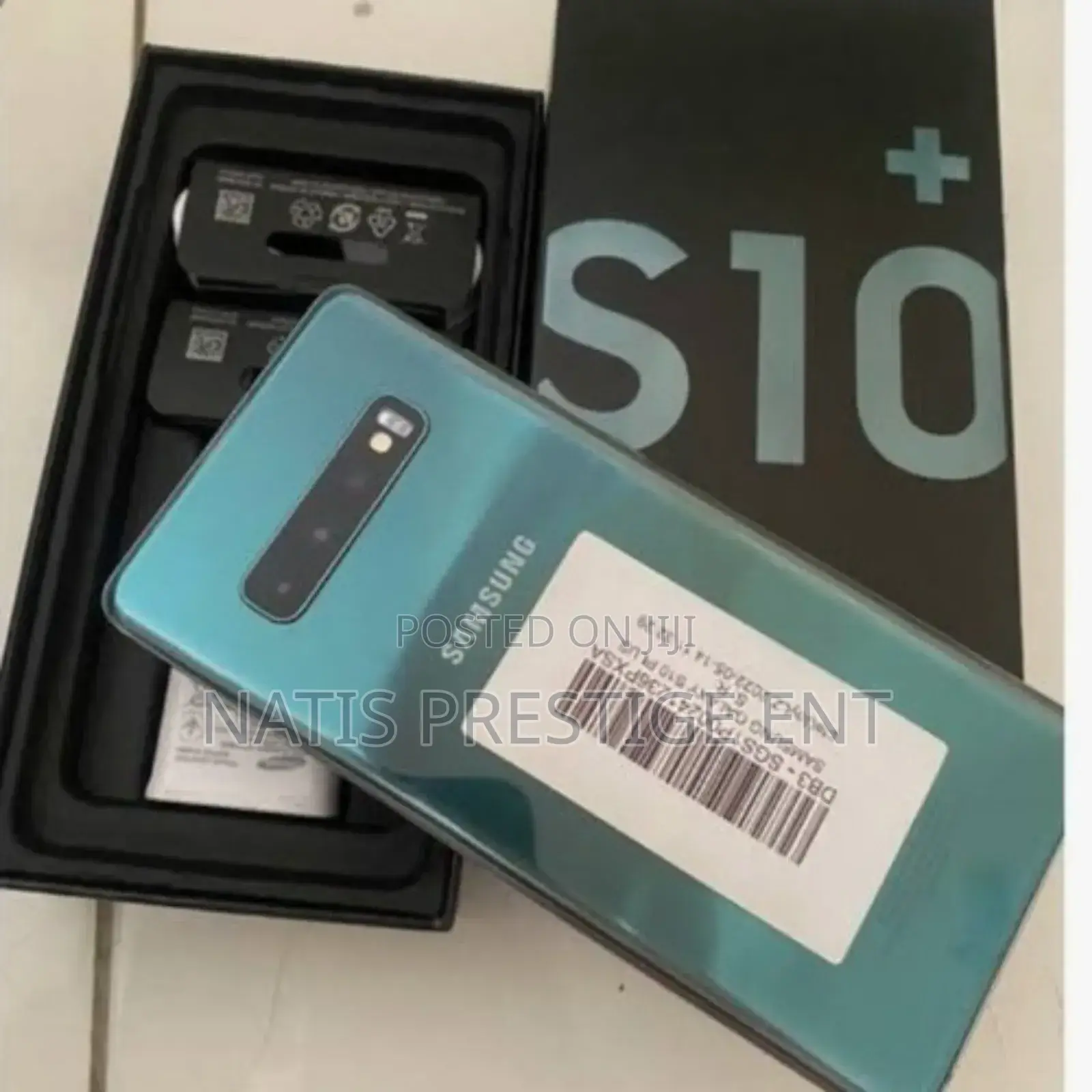 New Samsung Galaxy S10 Plus 128 GB Blue
