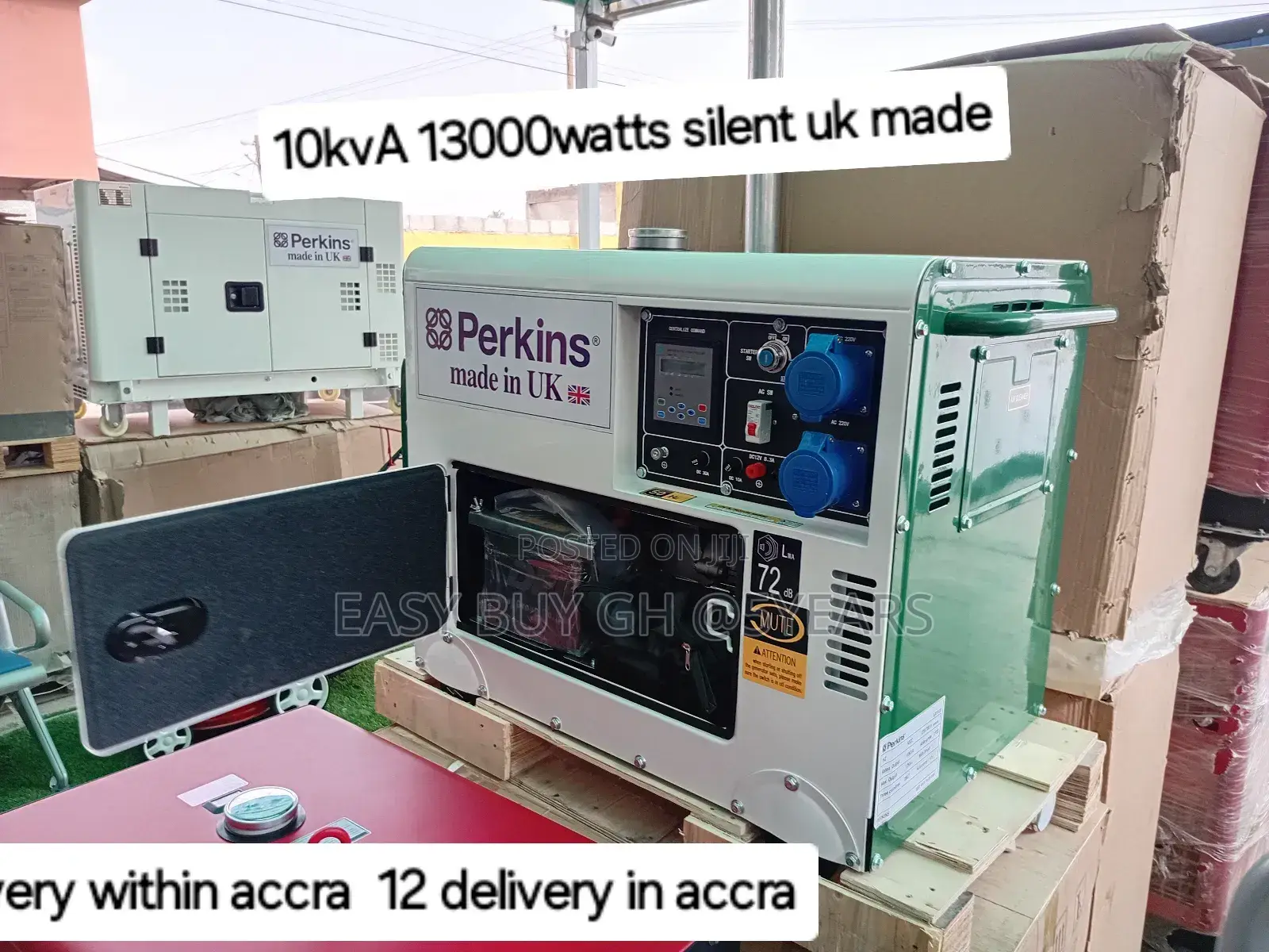 First Rate 10kva 13000watt Perkins Uk Diesel Generator 15kva