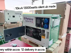 First Rate 10kva 13000watt Perkins Uk Diesel Generator 15kva