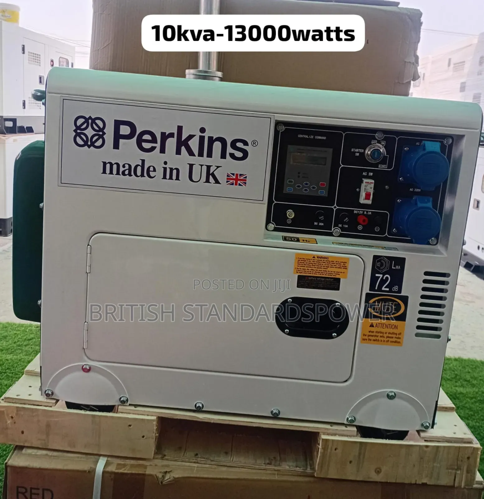 Energetic Perkins 10kva Genset With Less Diesel Intake