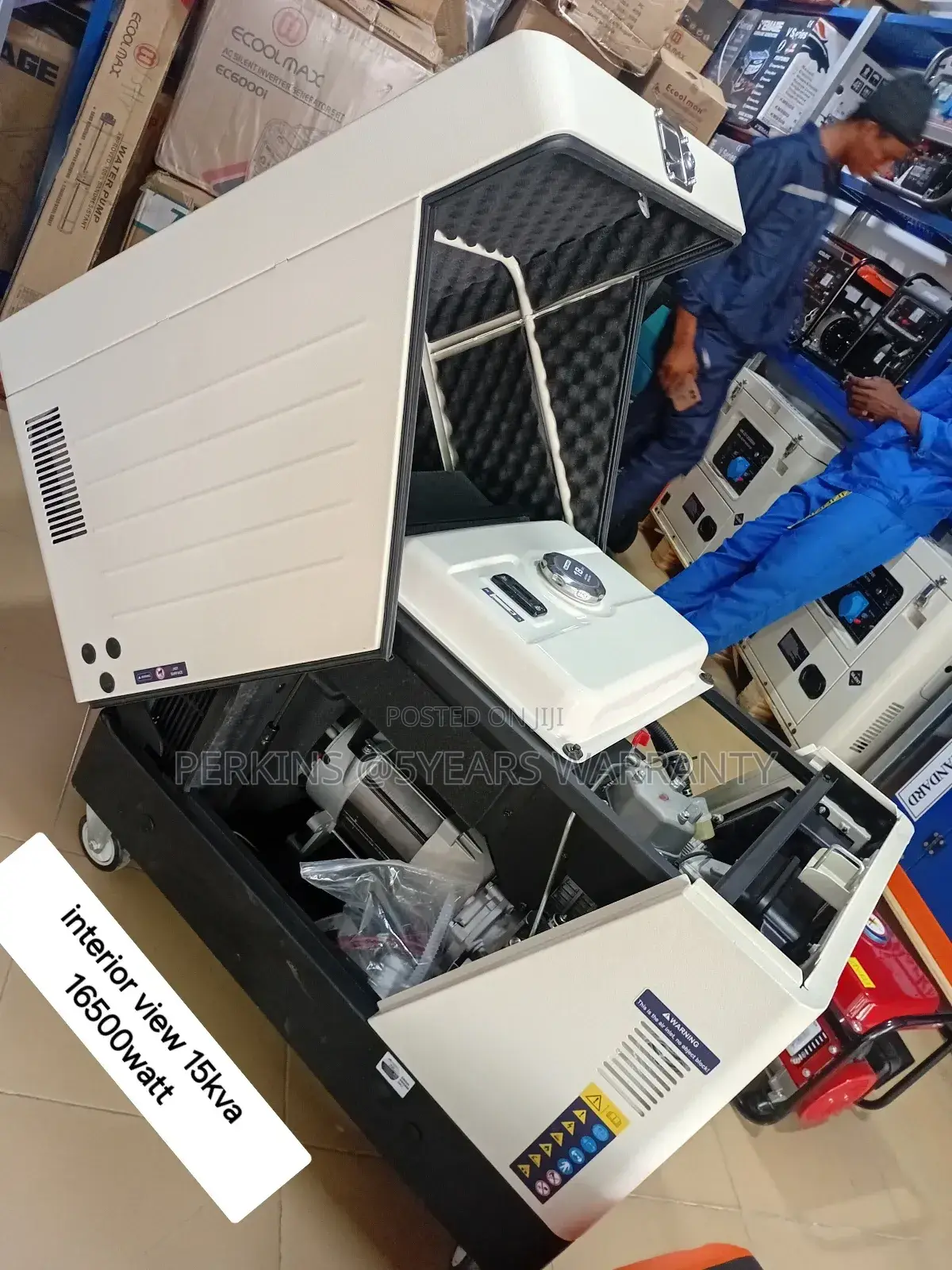 Energetic 15kva 16500watt Silent Generator 15kva Diesel UK