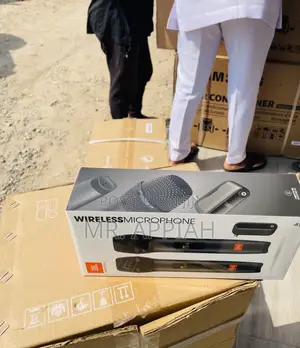 Unique in Box JBL Wireless Smart Microphone Set.