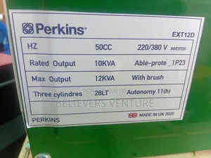 10kva Perkins Stable Generator 13000watt Silent Generator