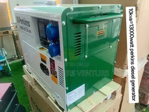 Uk Perkins Diesel Generator 13000watt Pull Start 10kva