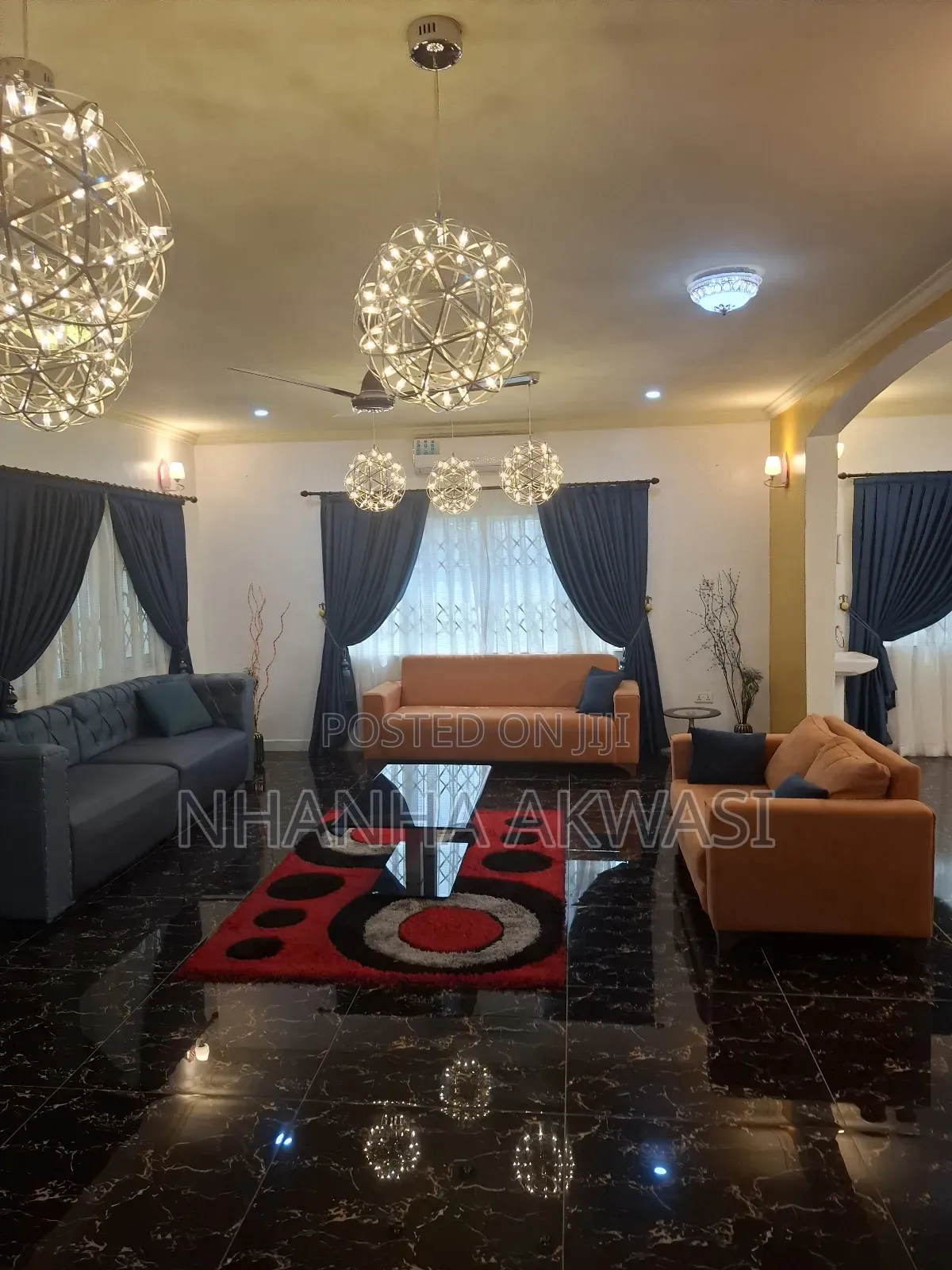 Furnished 5bdrm House in Spintex, Tema Metropolitan for rent