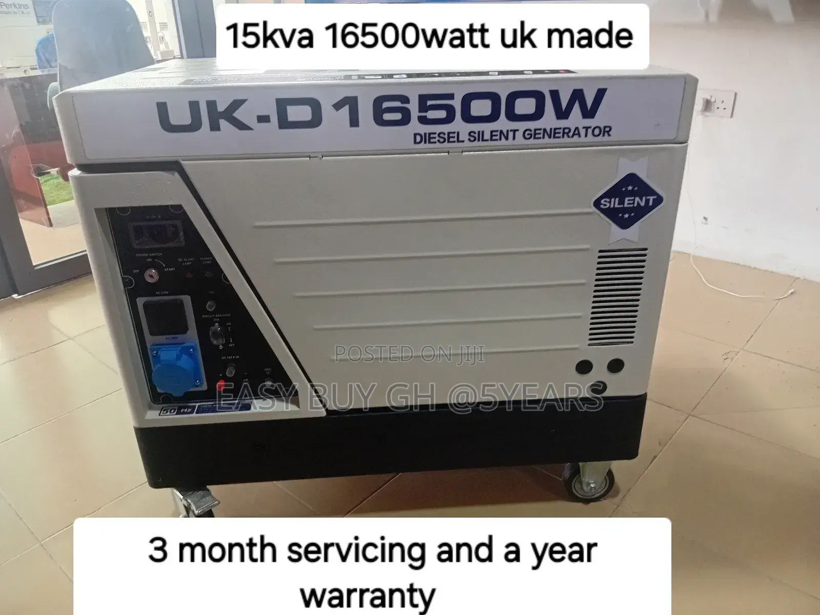 15kva UK-D Silent Diesel Generator 15kva 16500watt Flawless