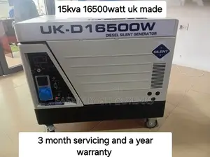 15kva UK-D Silent Diesel Generator 15kva 16500watt Flawless