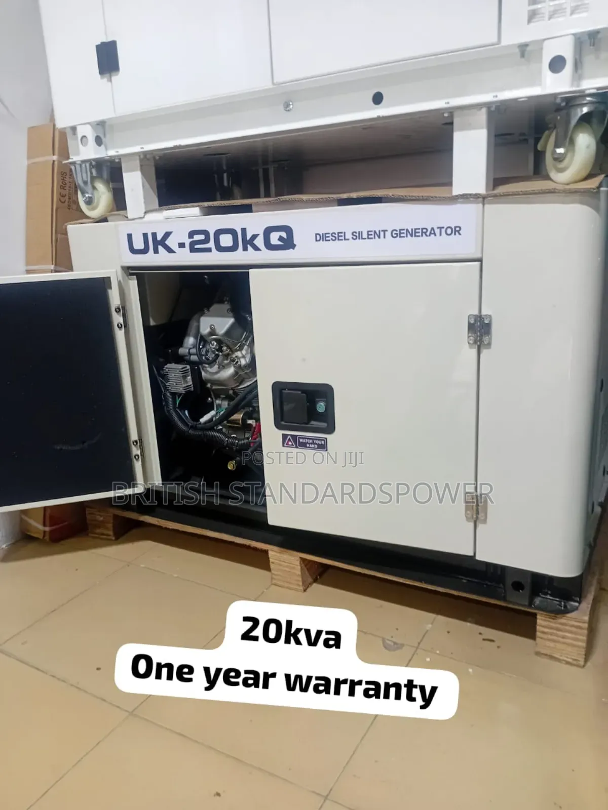 Highly Rated UK Model 20kva Diesel Genset