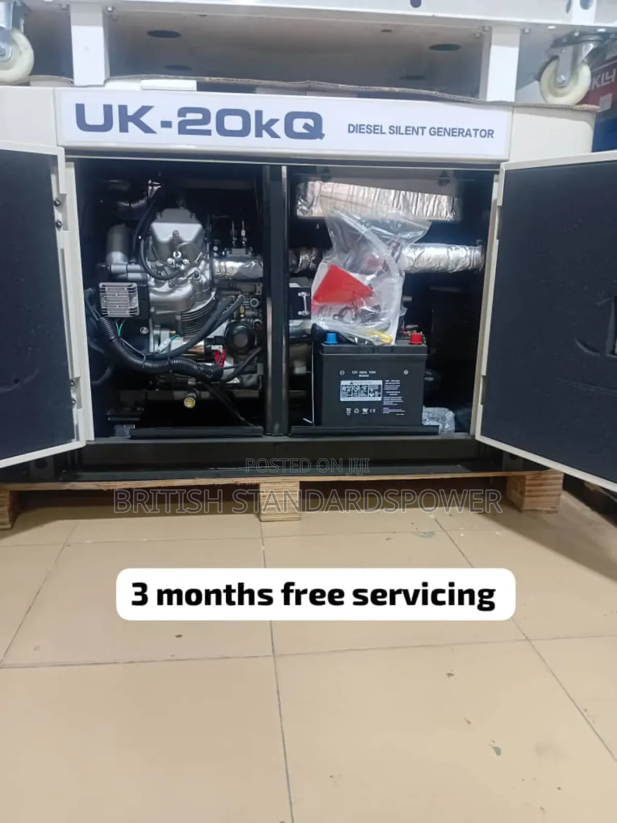 Air Coolant Engine 20kva Diesel Genset