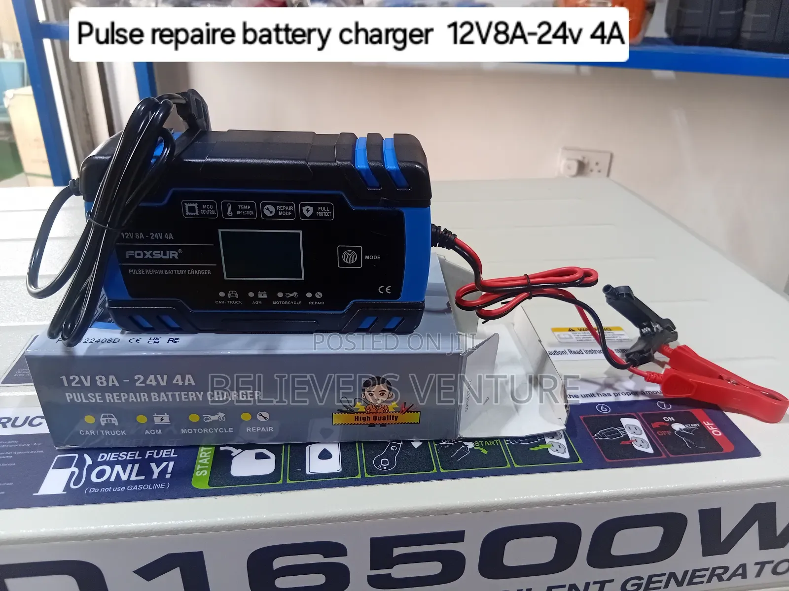 100-240v 130w Pulse Repair Charger