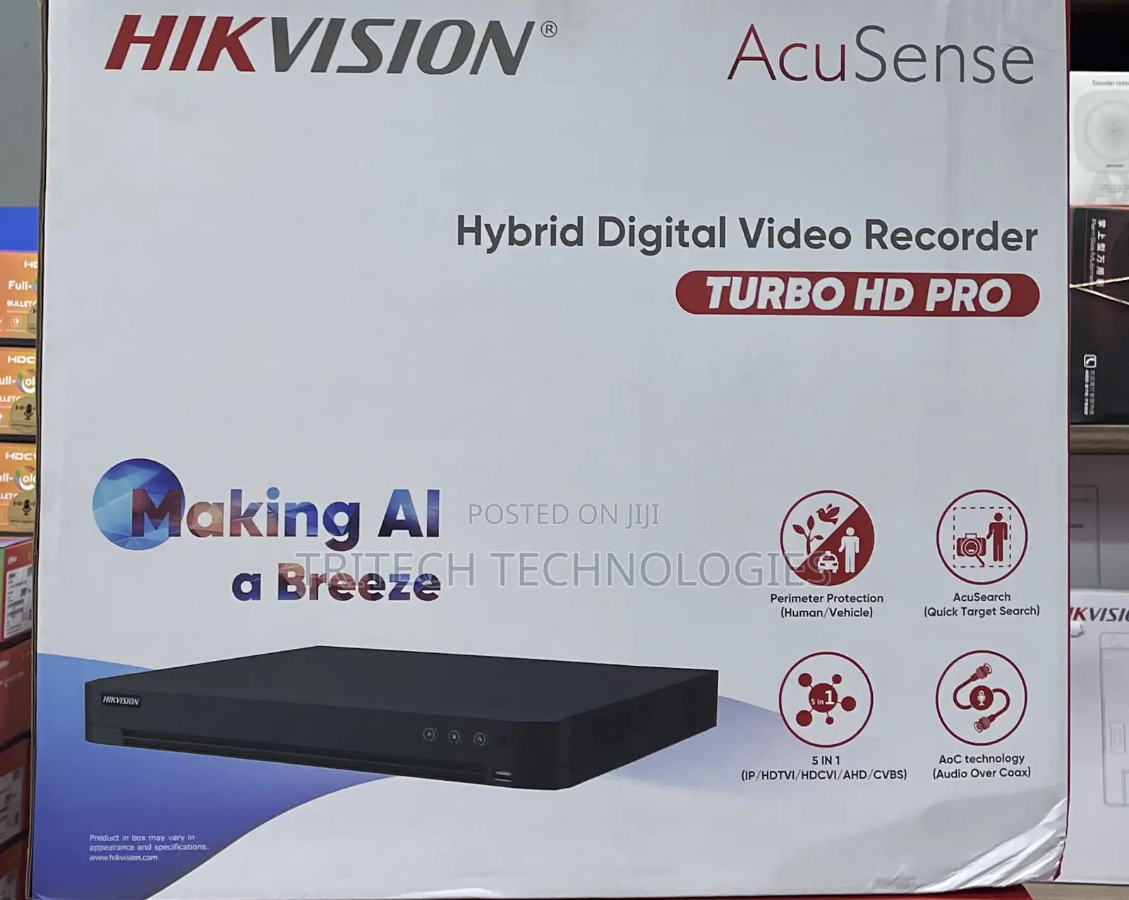Hikvision 32ch Ids-7232hqhi-M2/Xt DVR /5mp Acusense Ai 2hhd