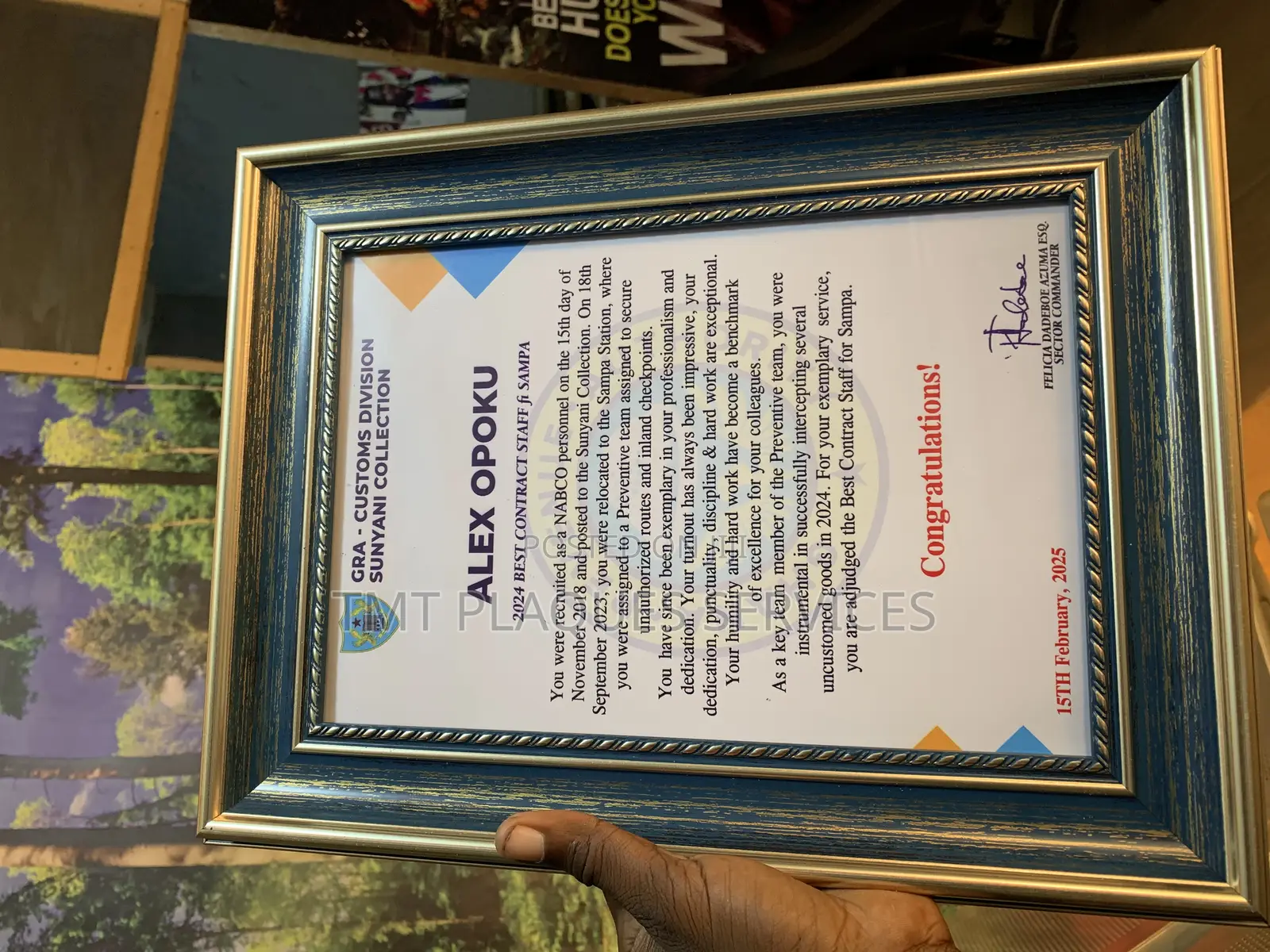 Citation Frames for Your Awards and Events