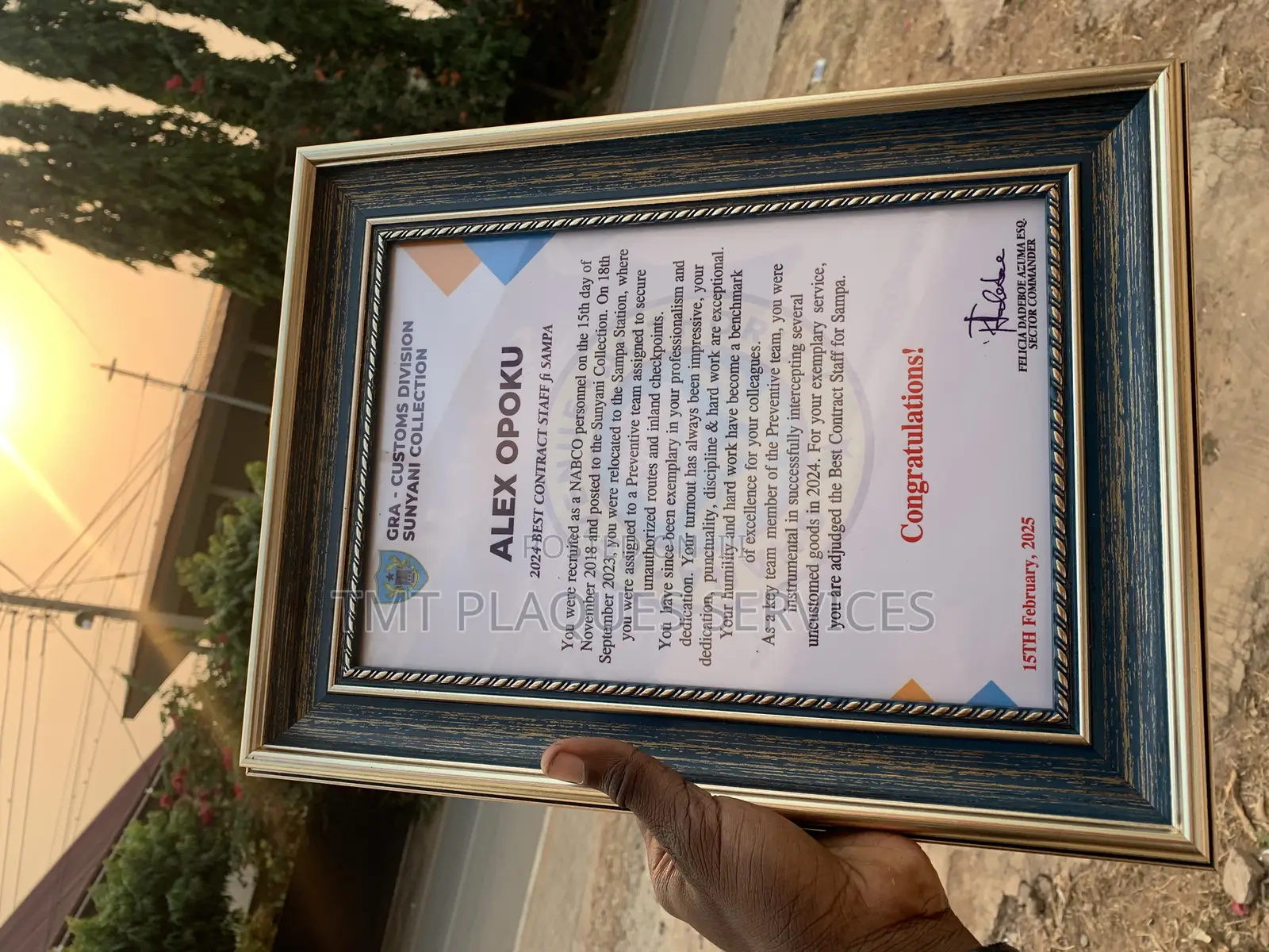 Citation Frames for Your Awards and Events