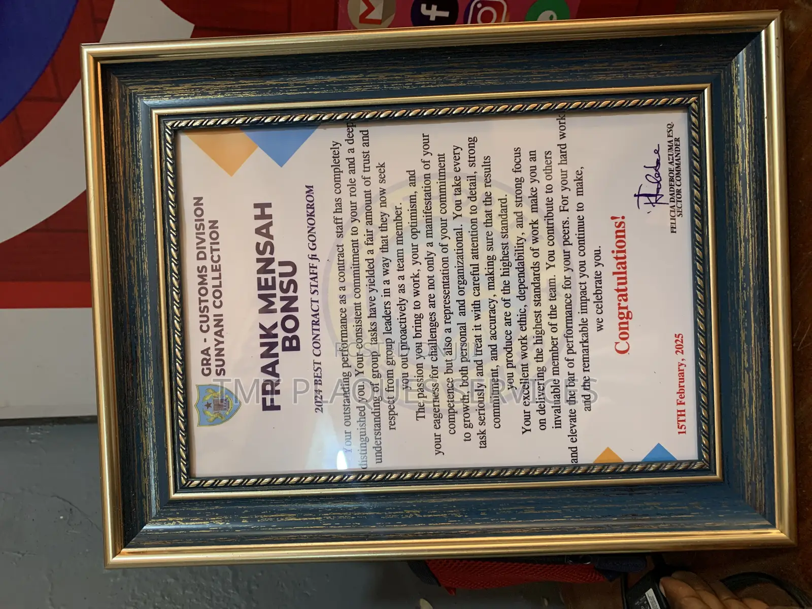 Citation Frames for Your Awards and Events